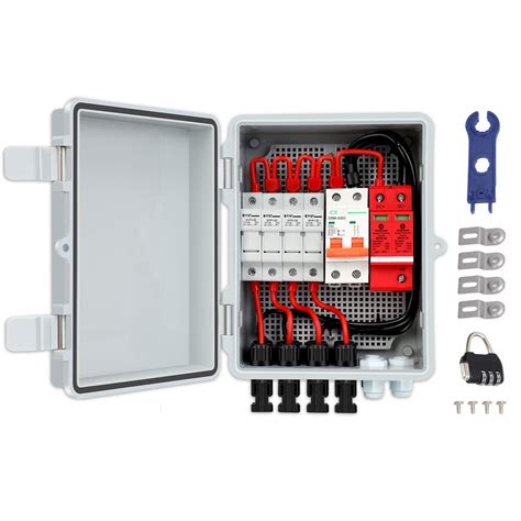 tyco solar junction box 10 amp fuse|PV Edge Solar Junction Box .